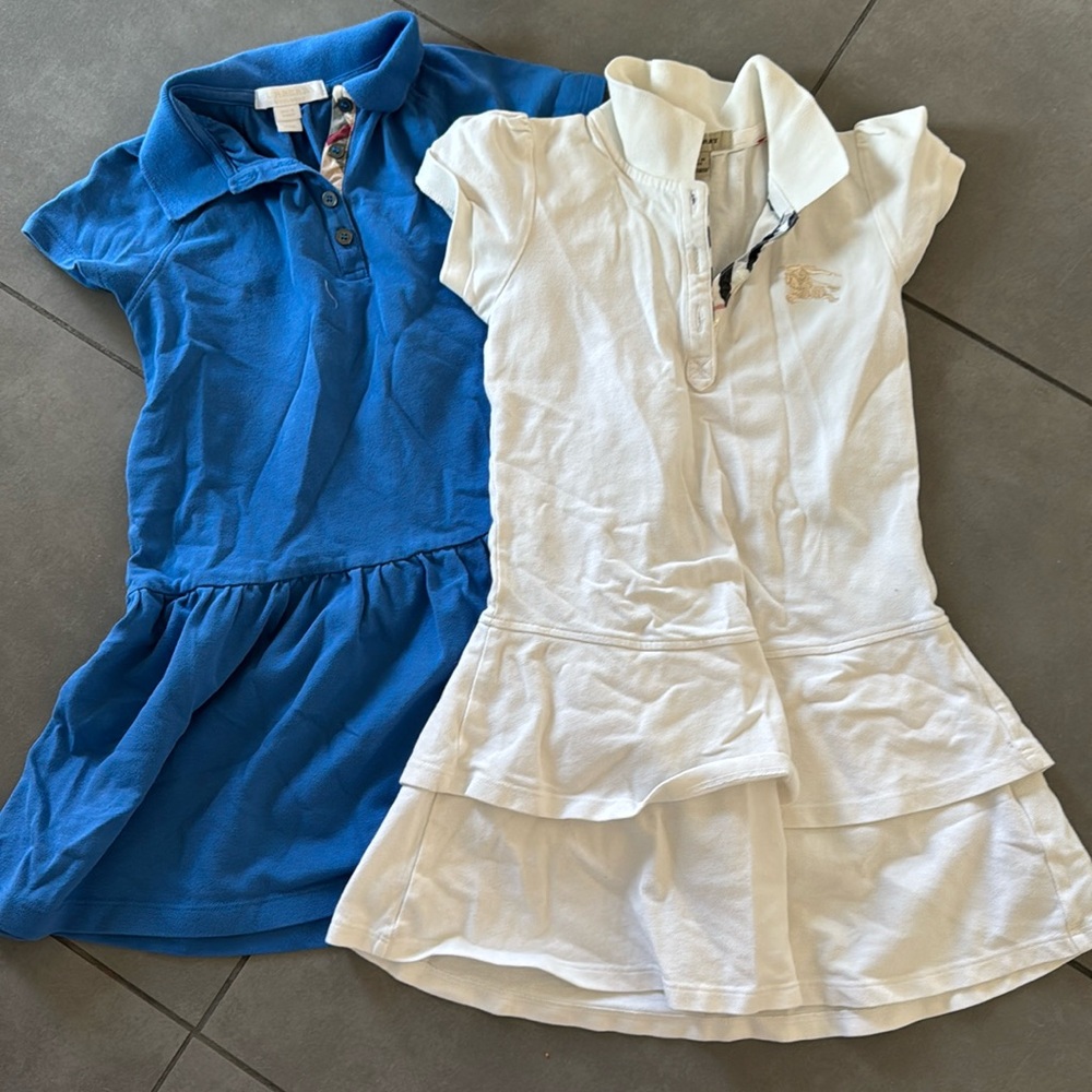 2 Burberry Dresses